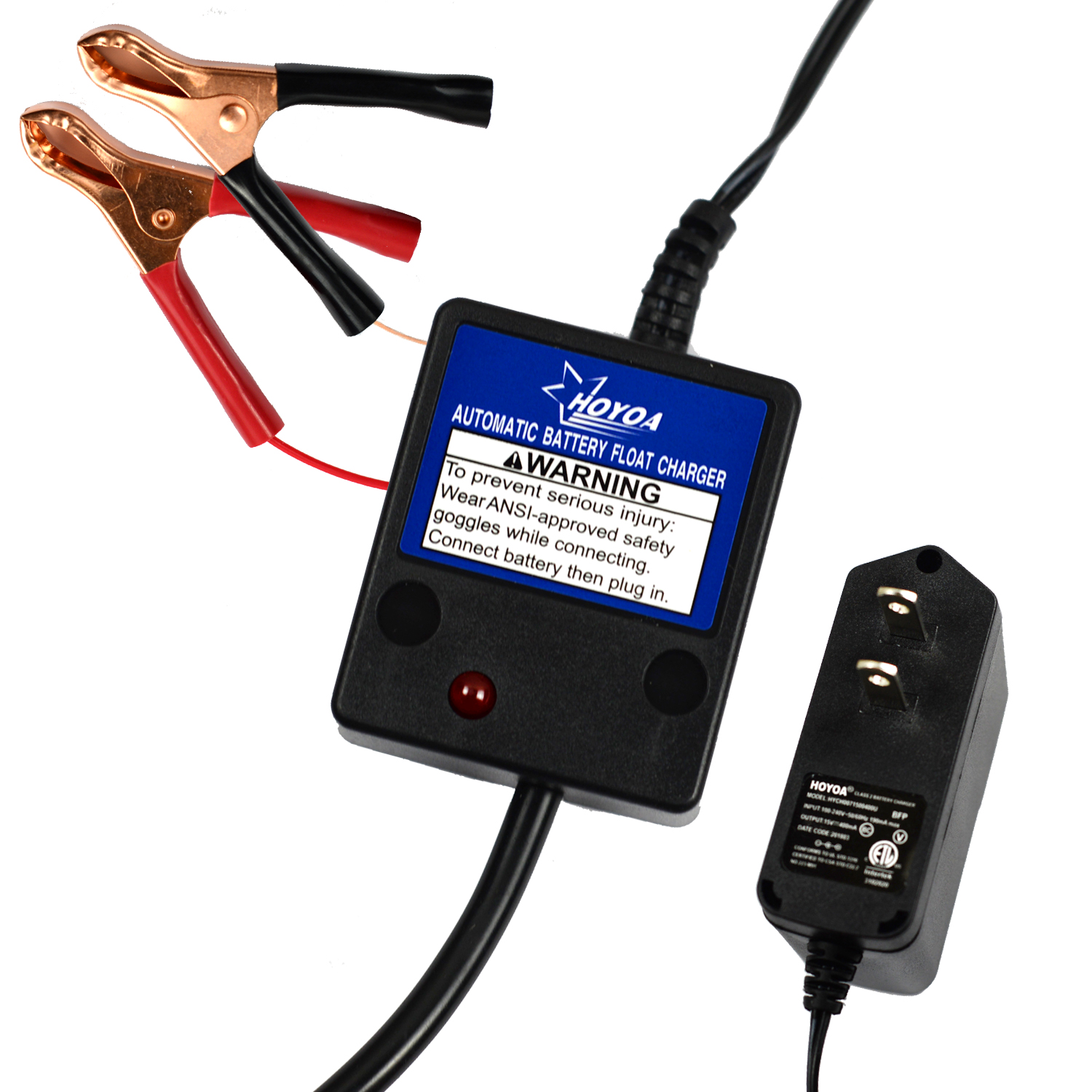 12V/450mA铅酸电池充电器